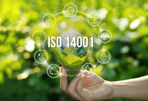 A graphic about ISO 14001